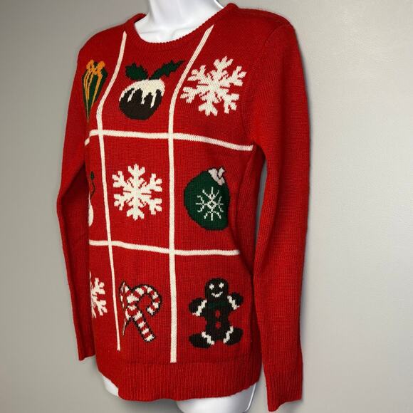 Cotton Emporium Ugly Christmas Sweater Holiday Knit Womens Sz XS - Picture 3 of 6